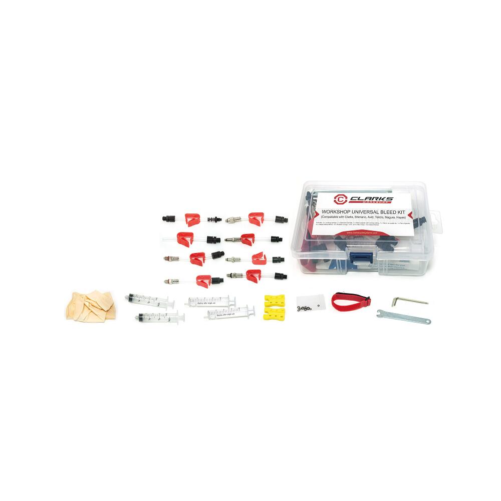 CLARKS Kit di spurgo idraulico dei freni all-make Clarks