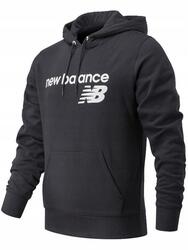 BLUZA męska NEW BALANCE MT03910BK z kapturem S