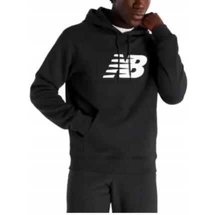 Bluza na co dzień męska NEW BALANCE ciepła z kapturem