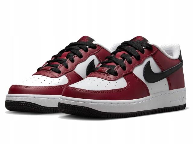 BUTY AIR FORCE 1 skóra FD0300-600 bordowe 36 7/7