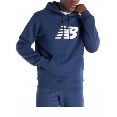 Bluza na co dzień męska NEW BALANCE ciepła z kapturem