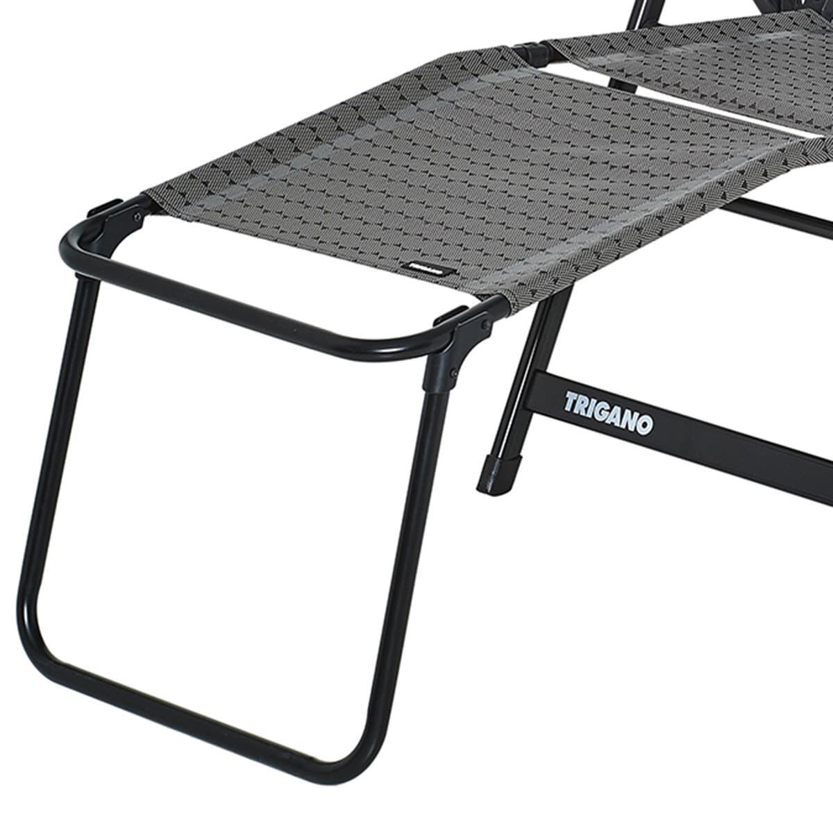 Trigano - Repose-pieds Pour Fauteuil Camping - Fauteuil - Gris - Taille Unique - Decathlon
