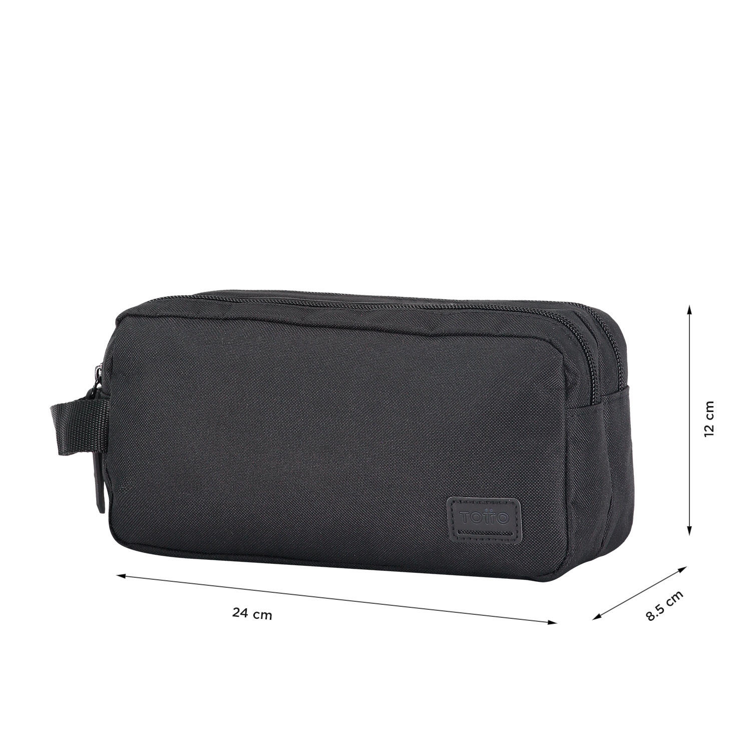 Totto Estuche Chizal Negro Poliéster 24 x 12 x 8.5 cm 2/4