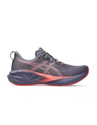 Chaussures De Running Homme - ASICS Novablast 5 - Greyish Purple/Coral