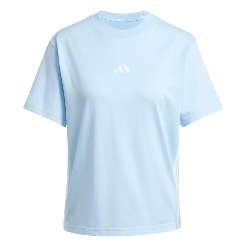T-shirt pour Femme Adidas 3s globlu Bleu