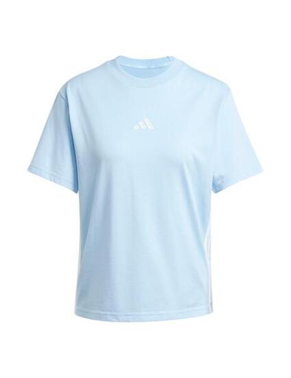T-shirt pour Femme Adidas 3s globlu Bleu