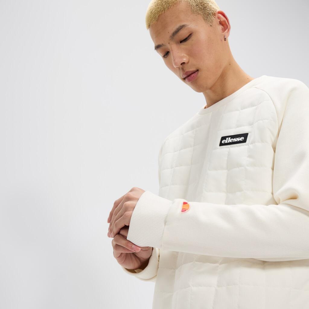 Sudaderas Hombre Ellesse Pax Sweatshirt Blanco 3/5