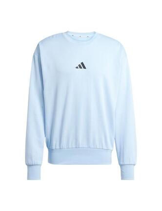 Pulls molletonnés pour hommes Adidas Feelcozy swt globlu Bleu