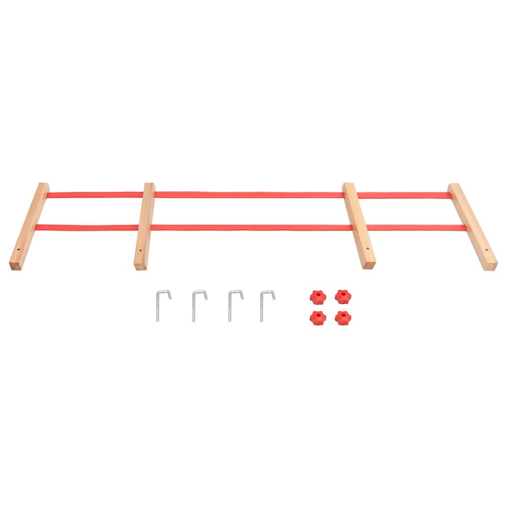 Respaldo para trineo madera contrachapada rojo 2/6