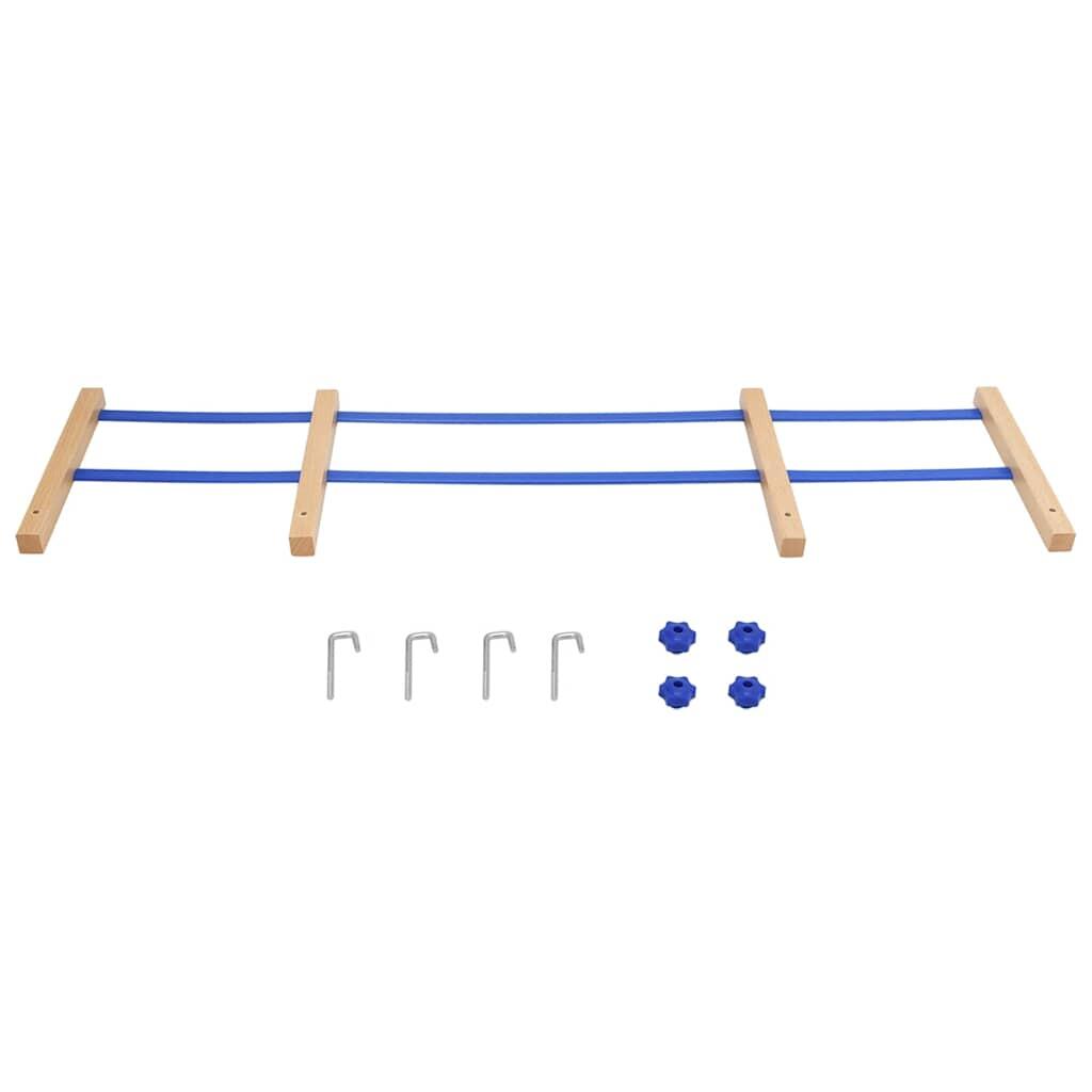 VidaXL dossier pour luge en multiplex beige/bleu 2/6
