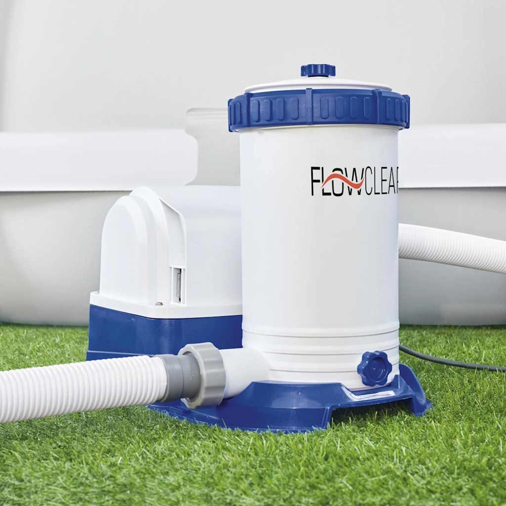 Bestway Pompe de filtration de piscine Flowclear 9463 L/h 4/7