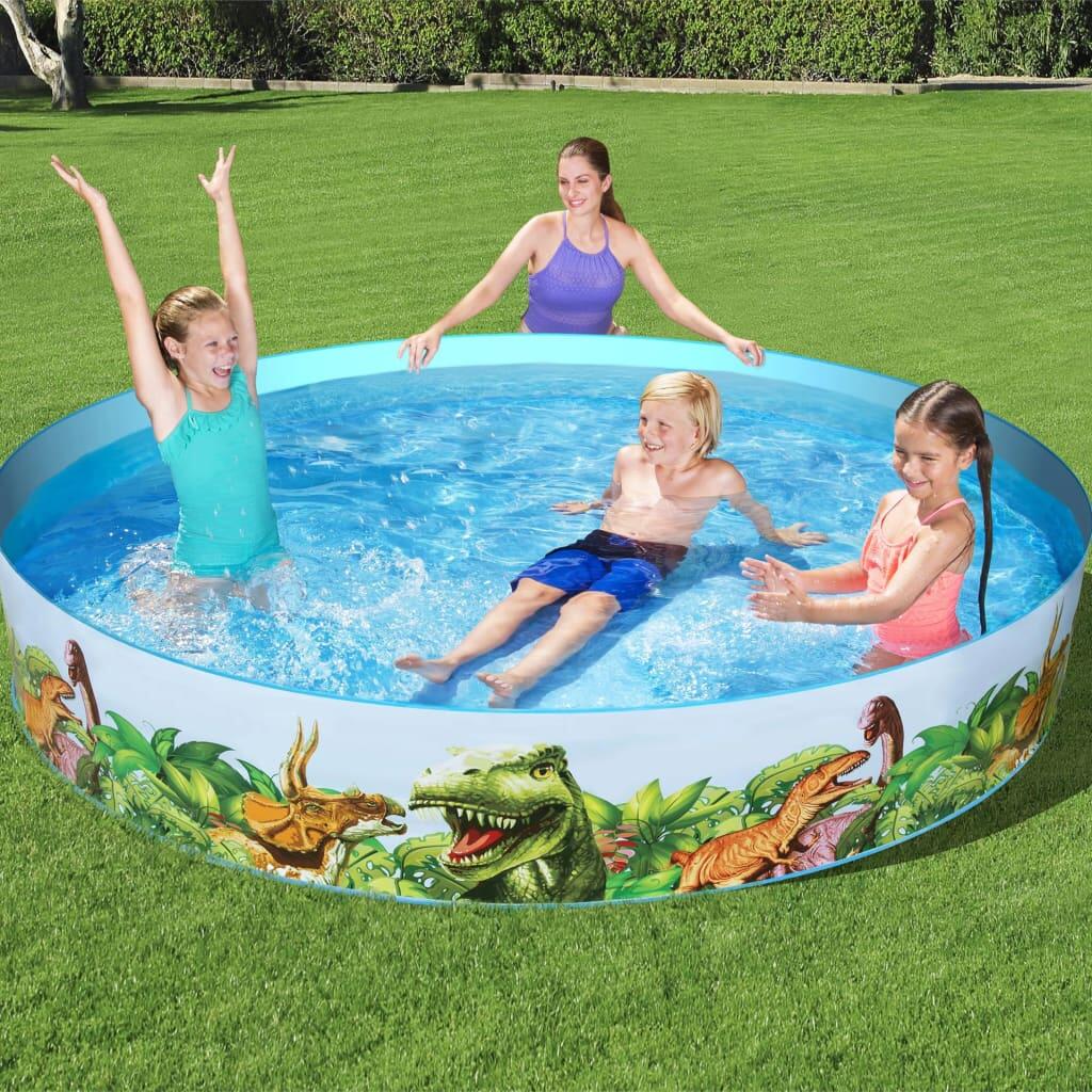 Piscina rígida infantil Bestway 244x46 cm dinossauros 3/7