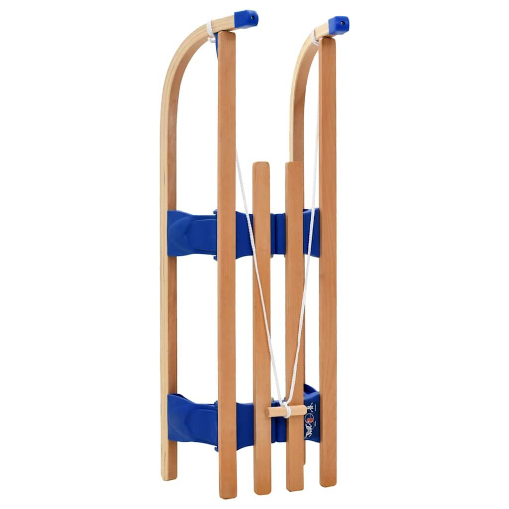VidaXL Luge pliable en bois 110 cm 4/7