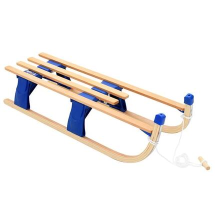 VidaXL Luge pliable en bois 110 cm