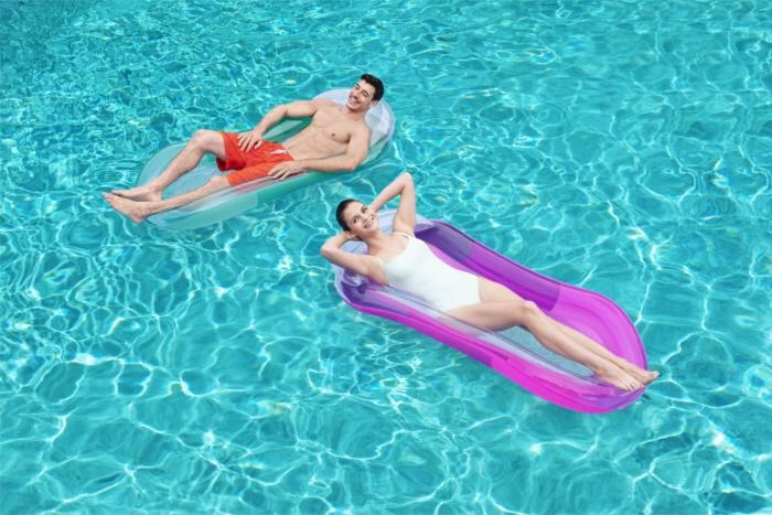 Bestway Sillon Hinchable Aqua Color Surtido 160x84 cm Playa y Piscina 43103 2/7