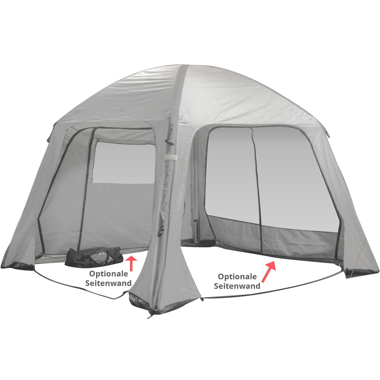 Luchtpaviljoen Camping tuinpaviljoen Partytent Evenemententent Opblaasbaar 2/7
