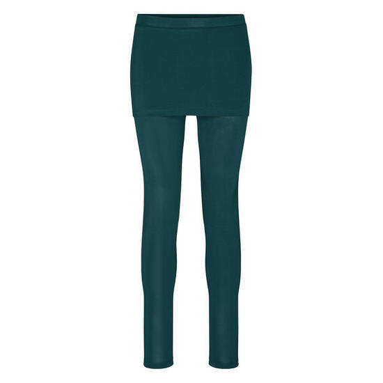 Hip Skirt Yoga Leggings mit Rock, dunkelgrün S