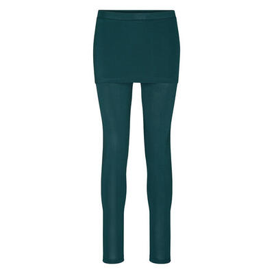 Hip Skirt Yoga Leggings mit Rock, dunkelgrün S