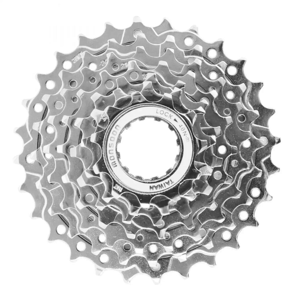 Mountain bike cassette P2R Shimano-Sram 7 v 11-28 T