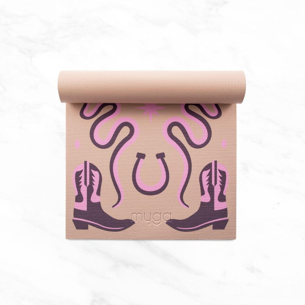 Zestaw do jogi myga Cowgirl Yoga Set: mata, klocek, pasek 7/7