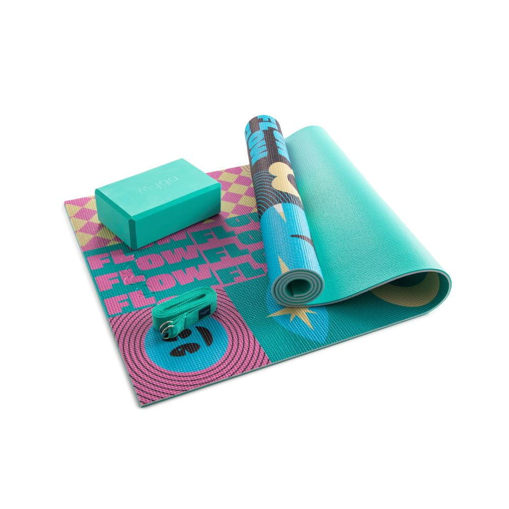 Conjunto de yoga Myga Spirit: esterilla, bloque y correa 2/7