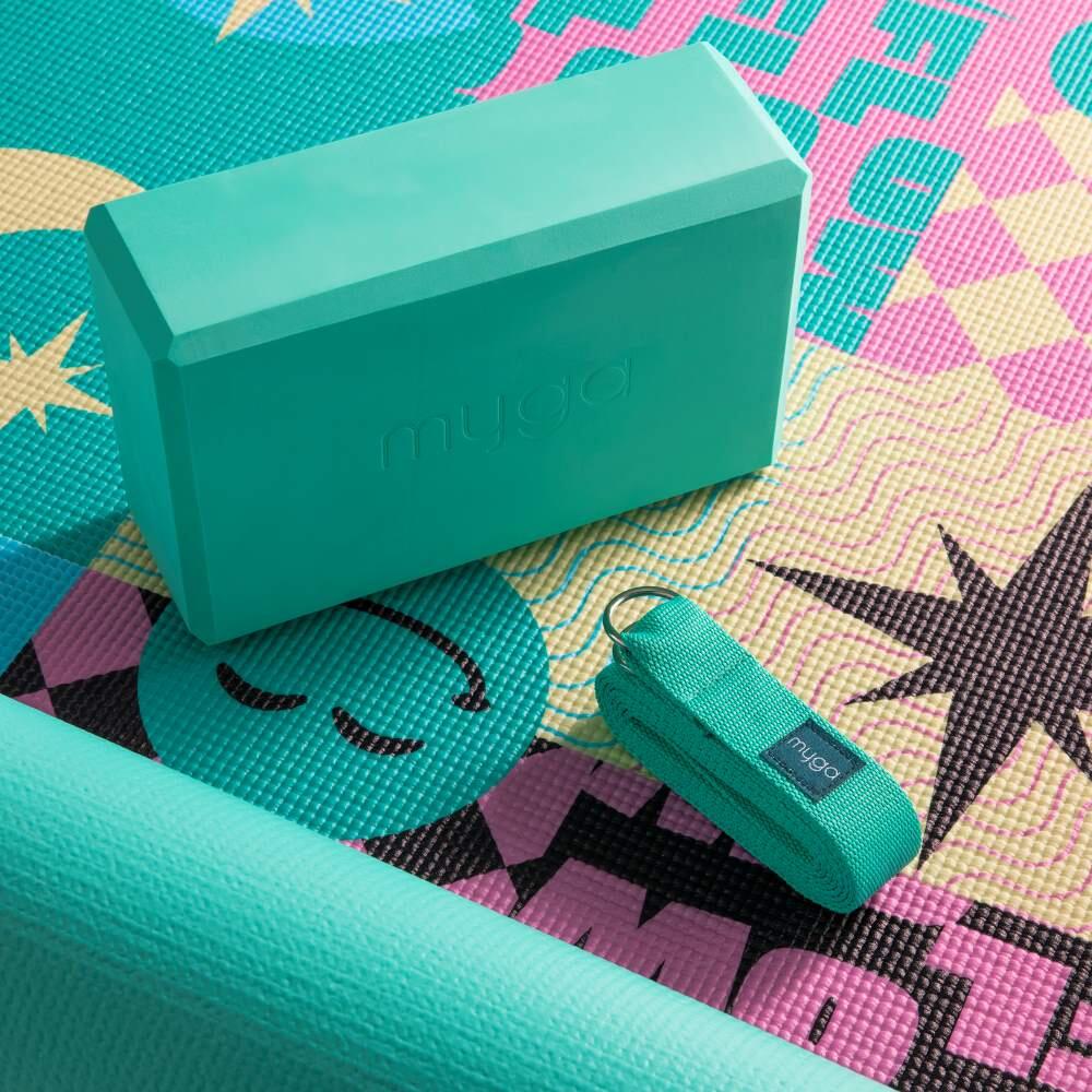 Conjunto de yoga Myga Spirit: esterilla, bloque y correa 3/7