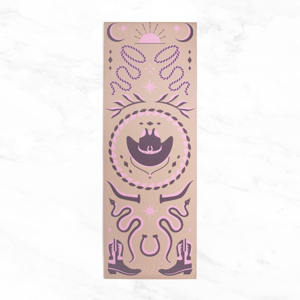 Zestaw do jogi myga Cowgirl Yoga Set: mata, klocek, pasek 5/7