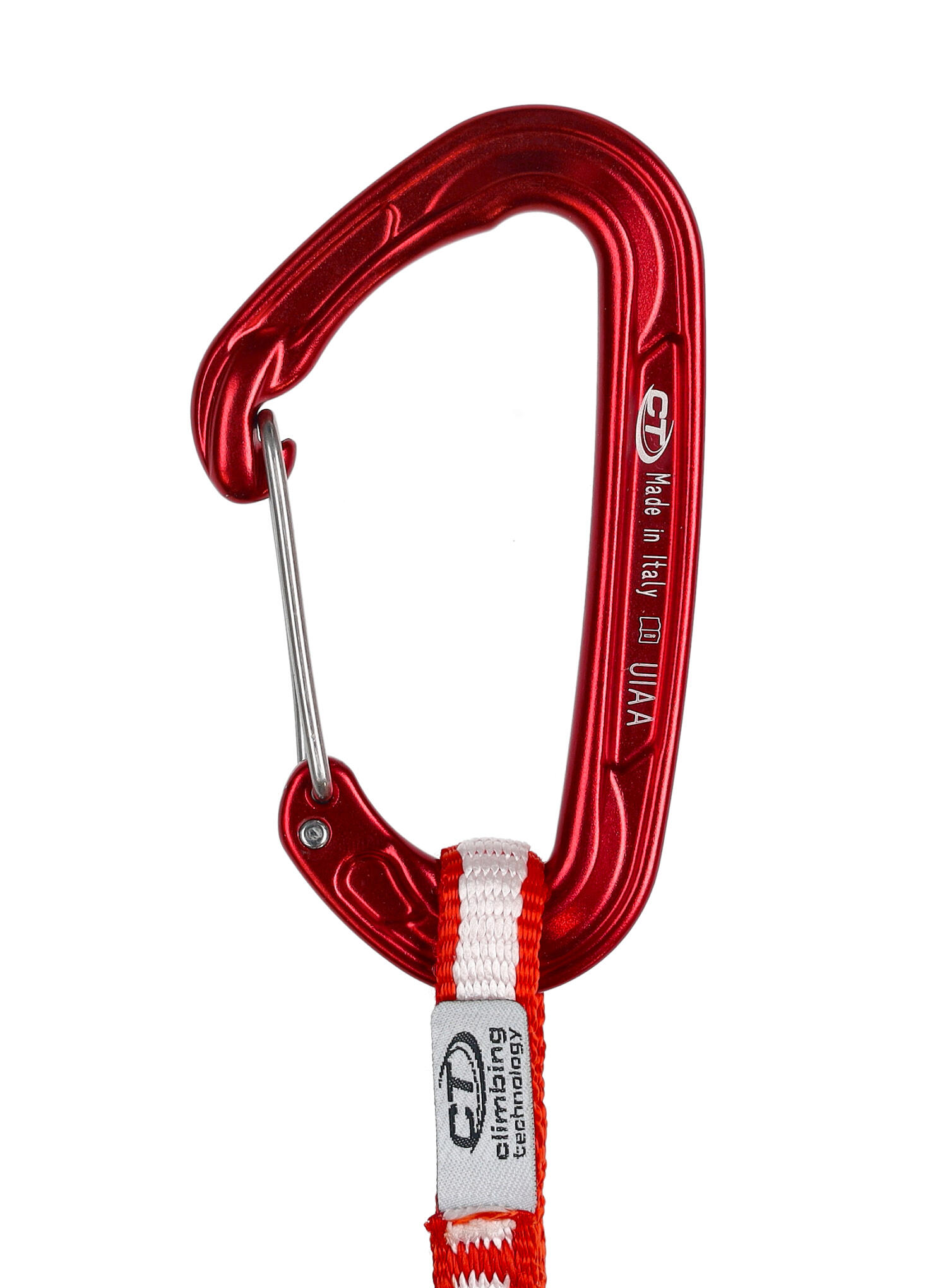 Express Climbing Technology Fly‑Weight Evo 6 pezzi 12 cm Dyneema rosso 60 g 5/5