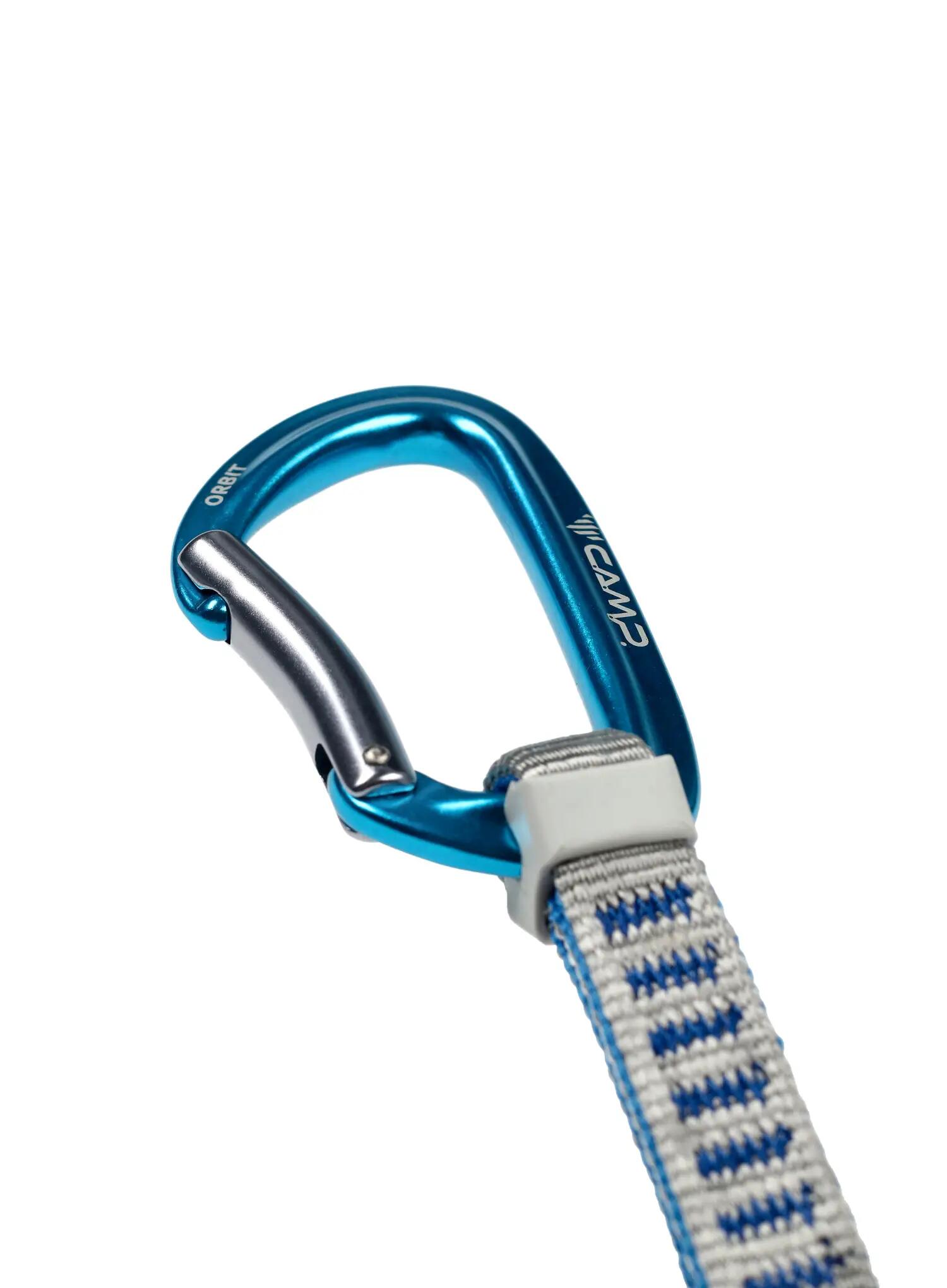 CAMP Orbit Express KS Expressset 6er 12 mm Karabiner grau/blau 6/6