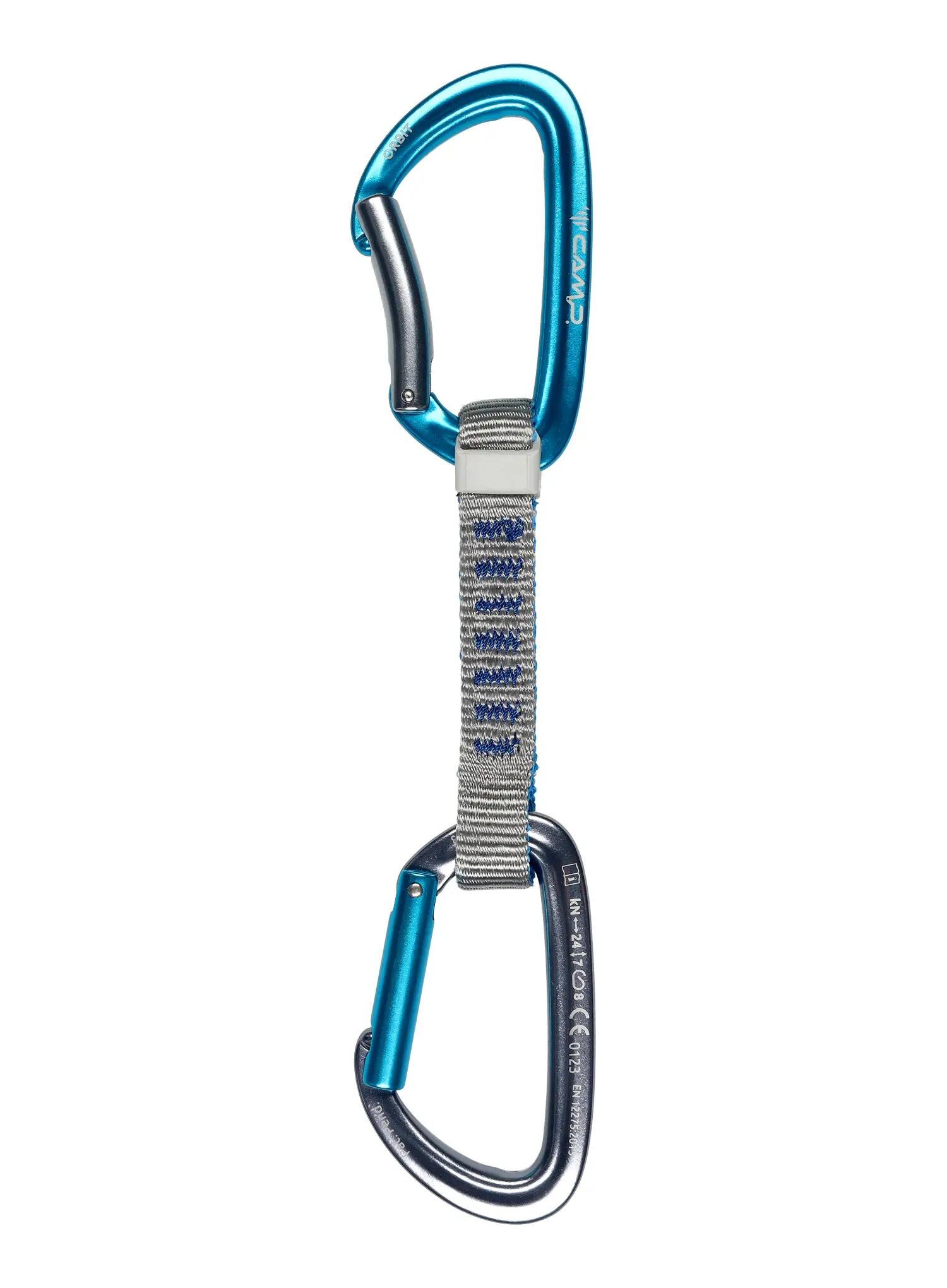CAMP Orbit Express KS Expressset 6er 12 mm Karabiner grau/blau 4/6