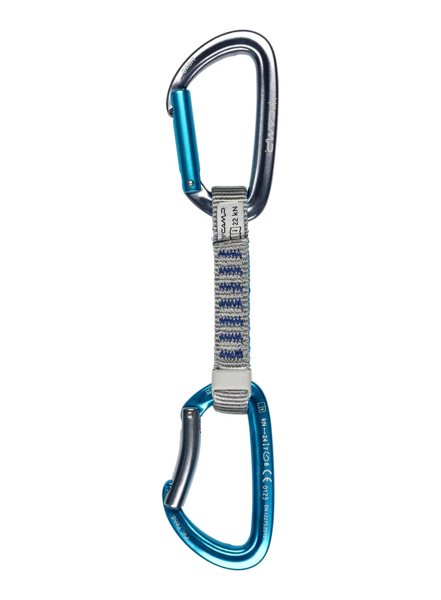 CAMP Orbit Express KS Expressset 6er 12 mm Karabiner grau/blau 3/6