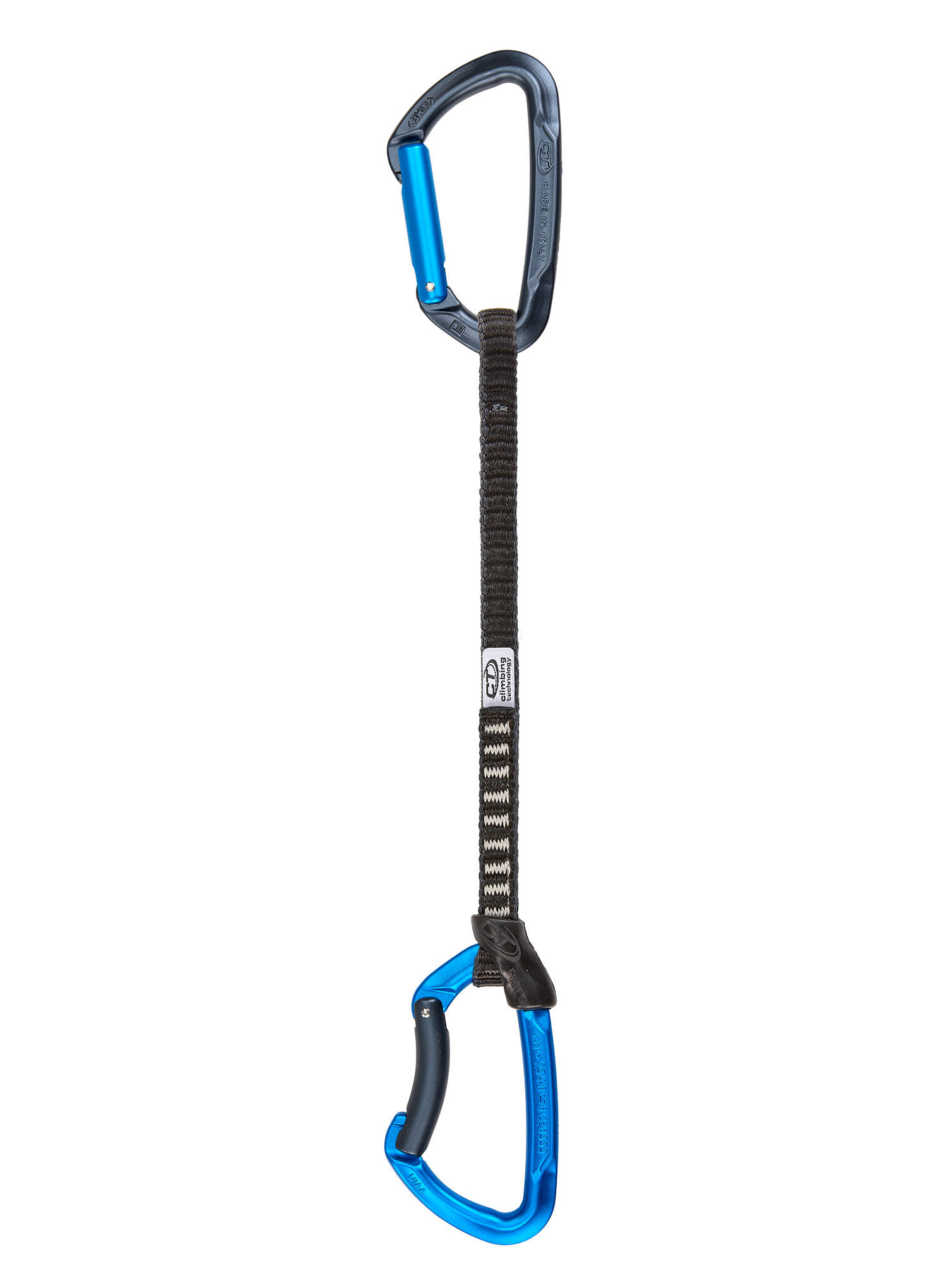 Ekspres wspinaczkowy Climbing Technology Lime B Set DY 22 cm - anthracite/blue 2/2