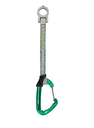 Ekspres wspinaczkowy Climbing Technology Ice Hook 17 cm - green/ green