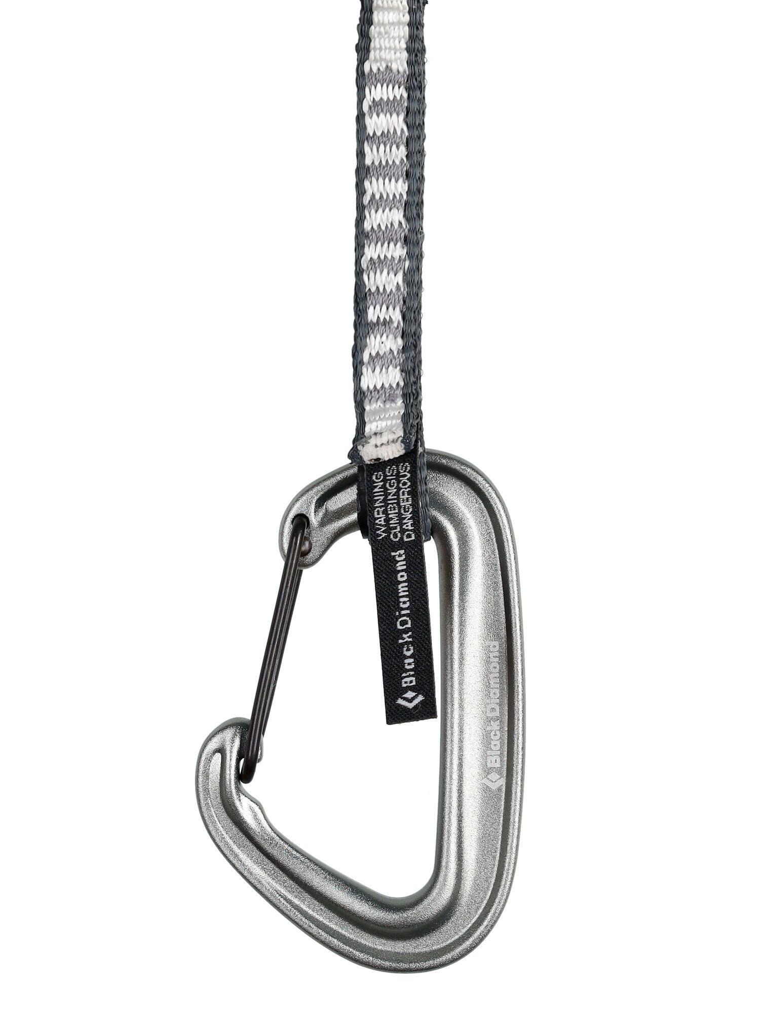 Ekspres wspinaczkowy Black Diamond MiniWire Quickdraw 12 cm 2/3
