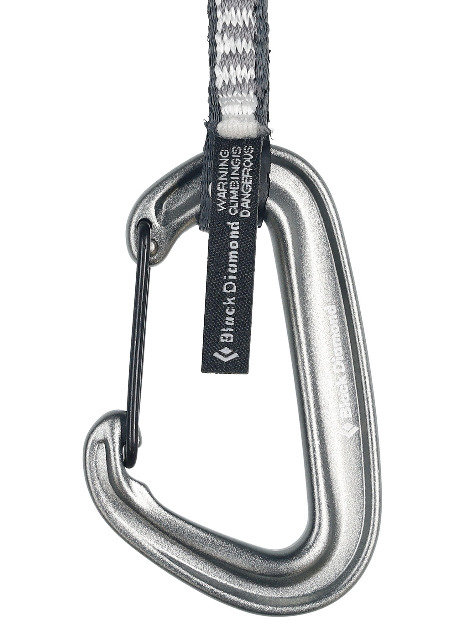 Dégaines Black Diamond MiniWire Quickpack 6x12 cm Dynex 10 mm, ultra-légères 4/4