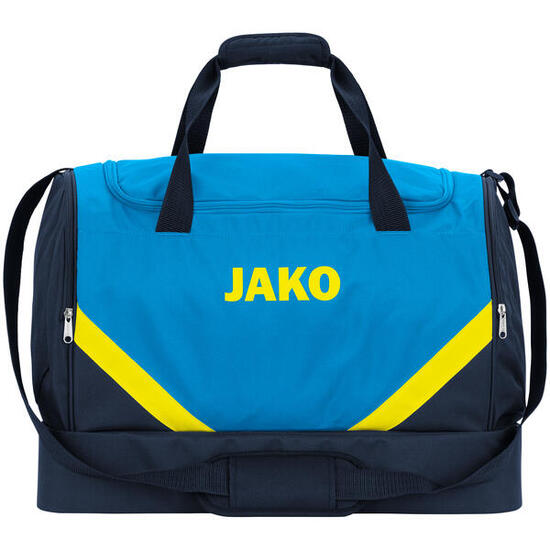 Jako Iconic Sac de sport Bambini - Bleu, Marine, Jaune fluo
