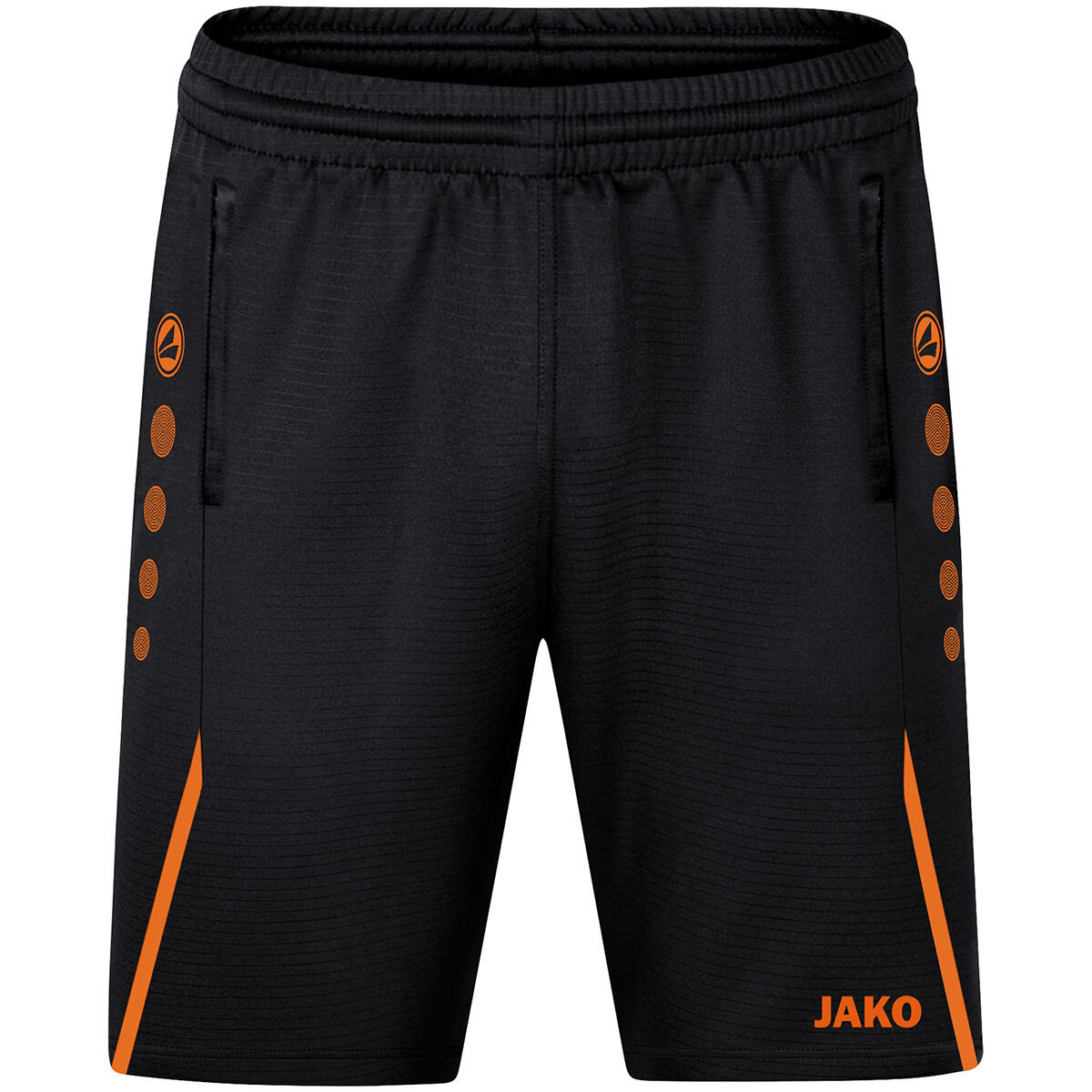 Jako - Short Jako Challenge - Pantalons - Noir|orange - 40 M - Decathlon