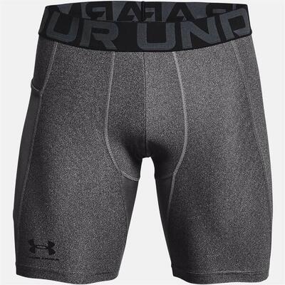 Kort mannelijk under armour short compression heatgear grijs