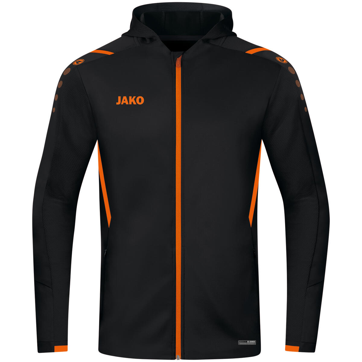 Jako - Veste Enfant Jako À Capuche Challenge - Veste - Noir|orange - 152 - Decathlon