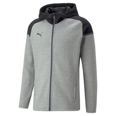 Puma Herren TeamCup Casuals Hooded Jkt - Kapuzenjacke - 657987