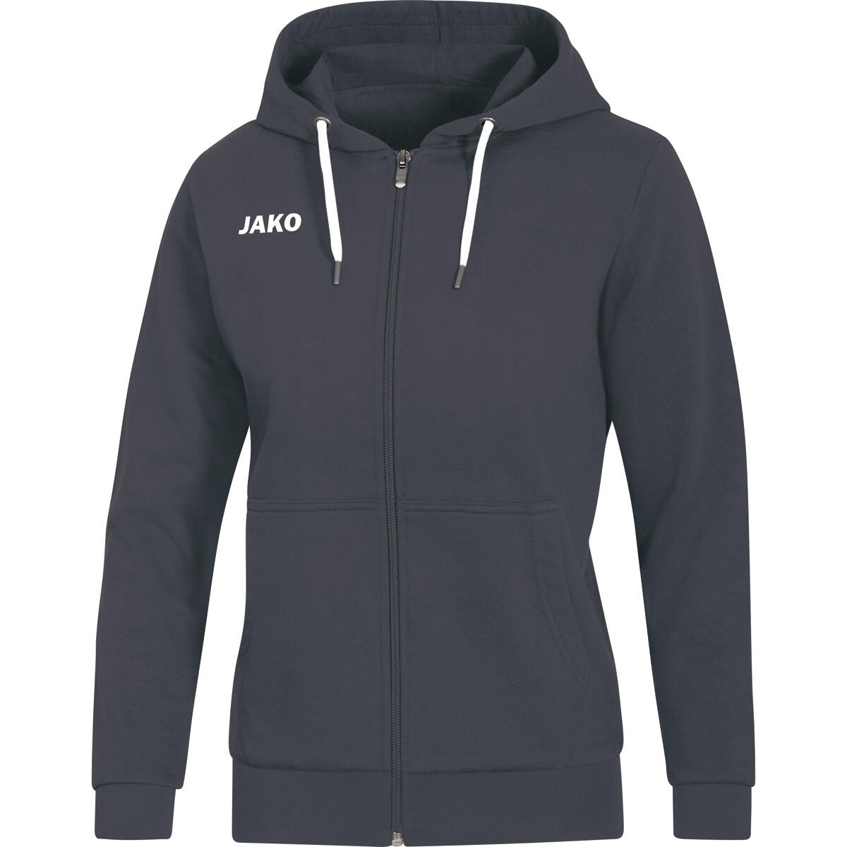 Jako - Veste Jako Femme À Capuche Base - Veste - Gris|marron - Decathlon