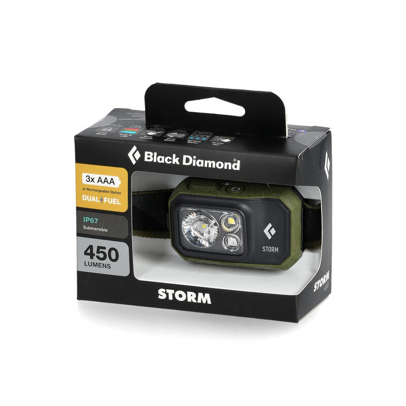 Turistická čelovka Storm 450Lm