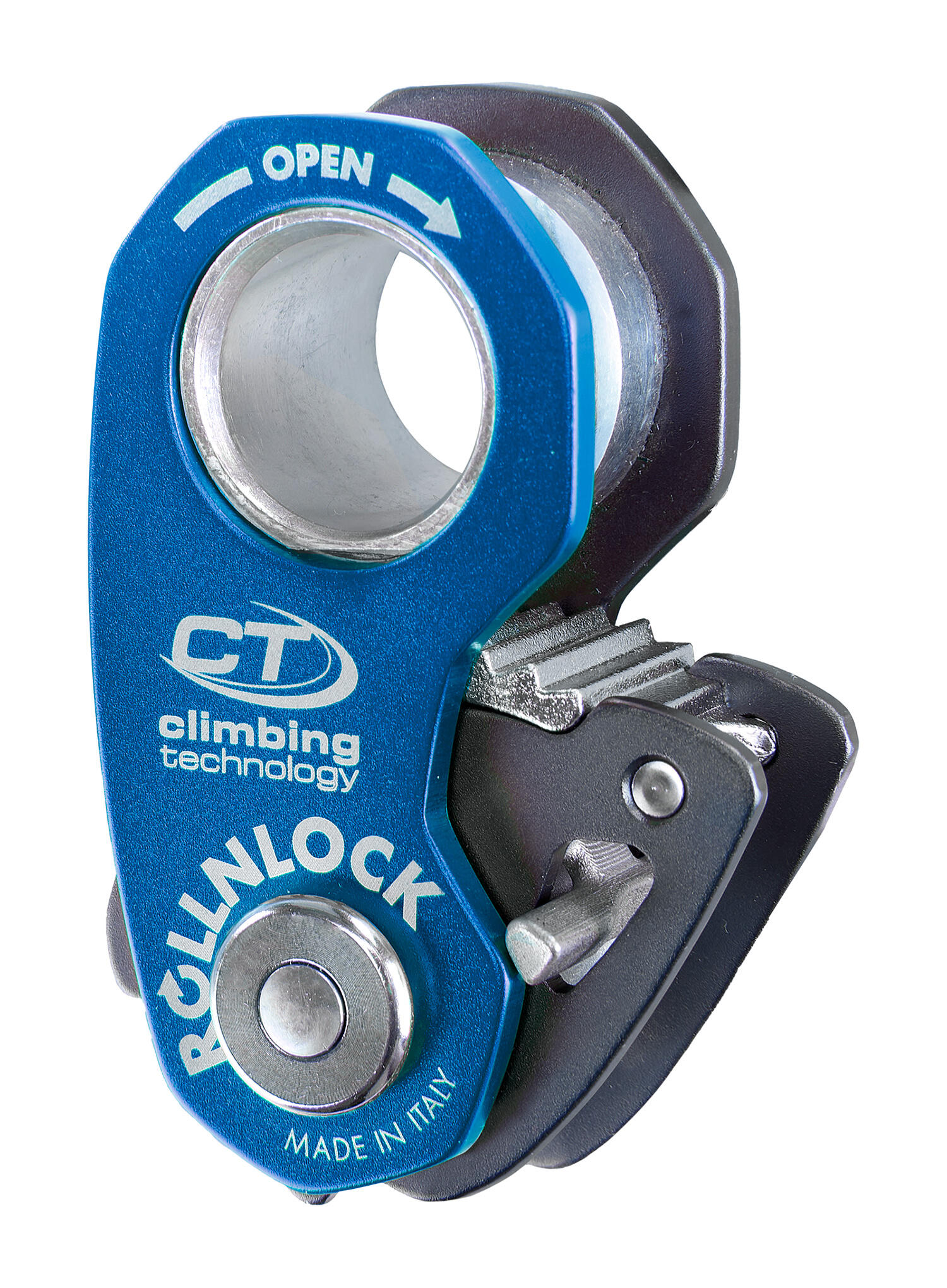 Poulie bloqueur RollNLock ultra-légère 8–13 mm alu, 3 fonctions 4/7