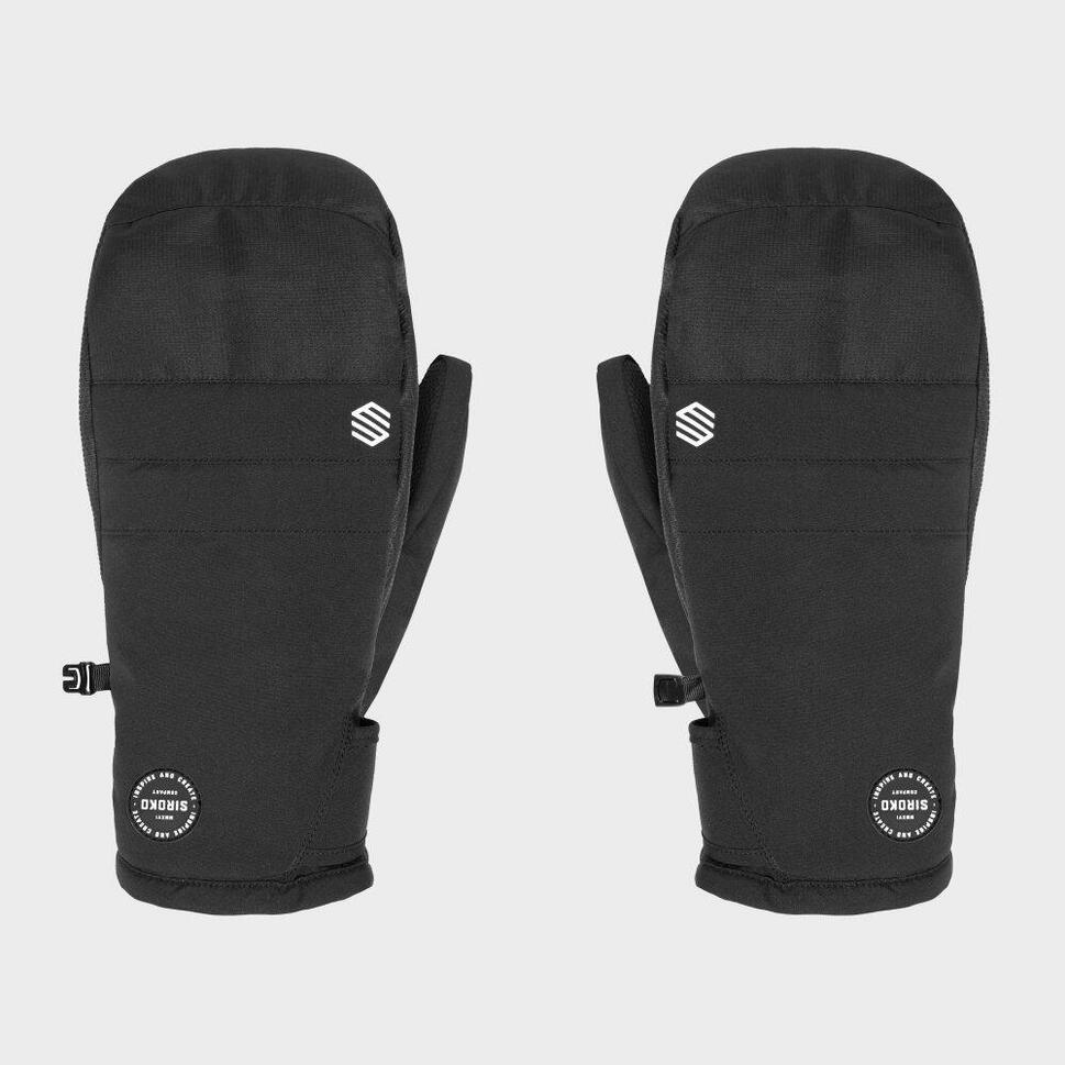 Zimowe rękawice snowboardowe i narciarskie Sporty zimowe Siroko PITZTAL Black