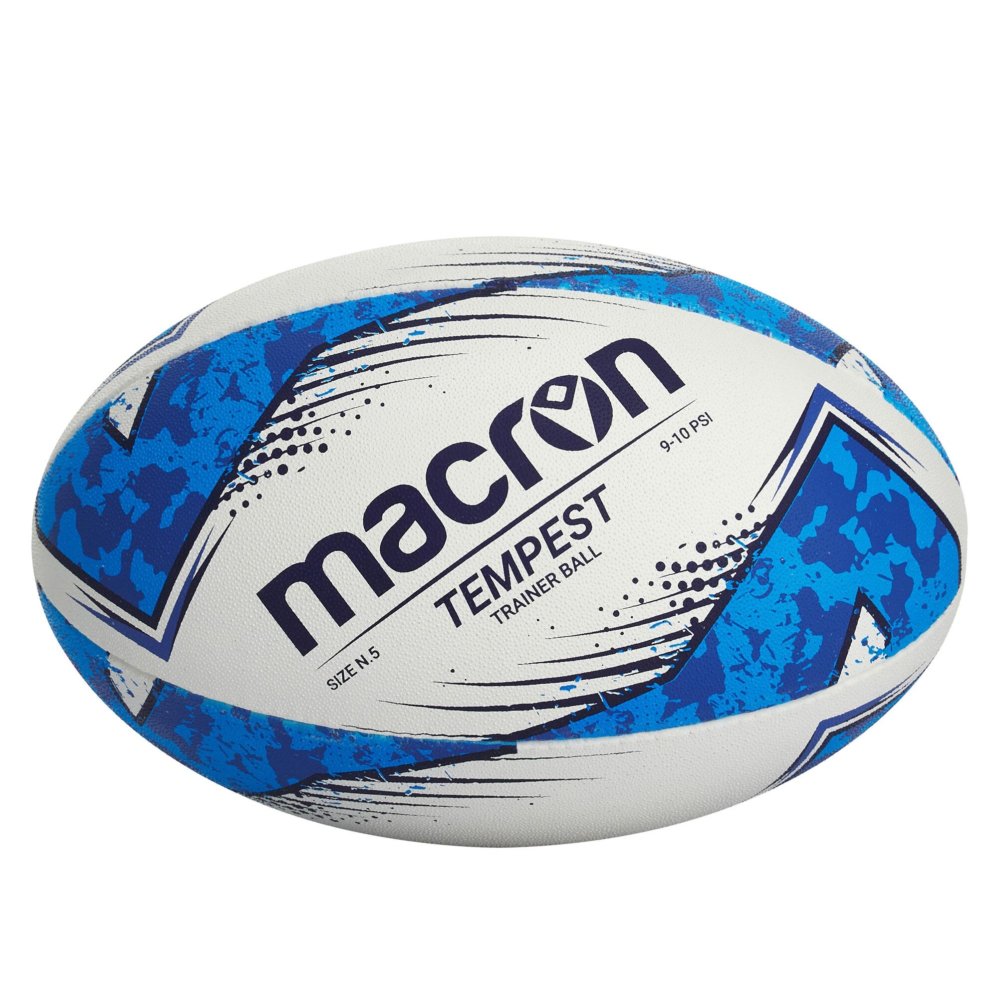 LOT DE 12 ballons de Rugby T5 ENTRAINEMENT TEMPEST Macron 5/5