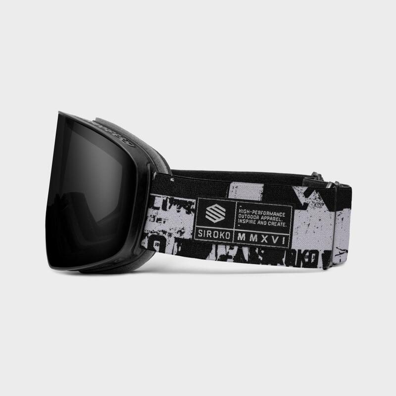 Ochelari de schi GX Rock Negru