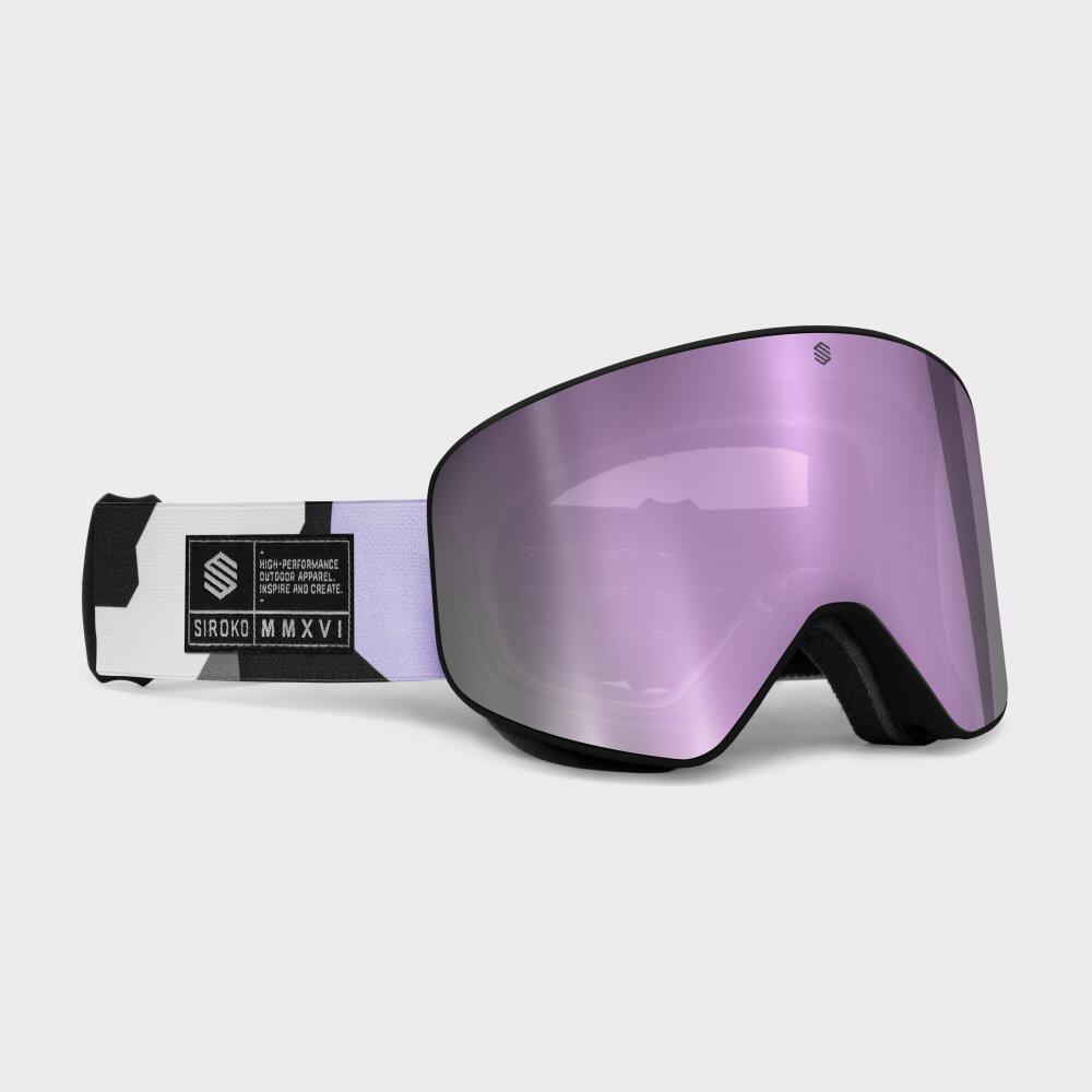 Men & Women Winter sports Ski goggles GX Amethyst Lavender