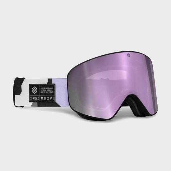 Masque de ski Sports d'hiver Homme et Femme GX Amethyst Lavande