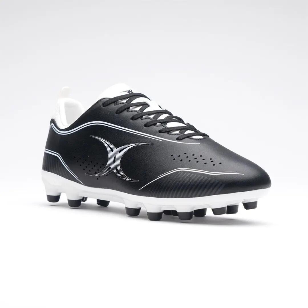 Botas De Rugby Gilbert Niño Cage Torq Msx Negro 5/6