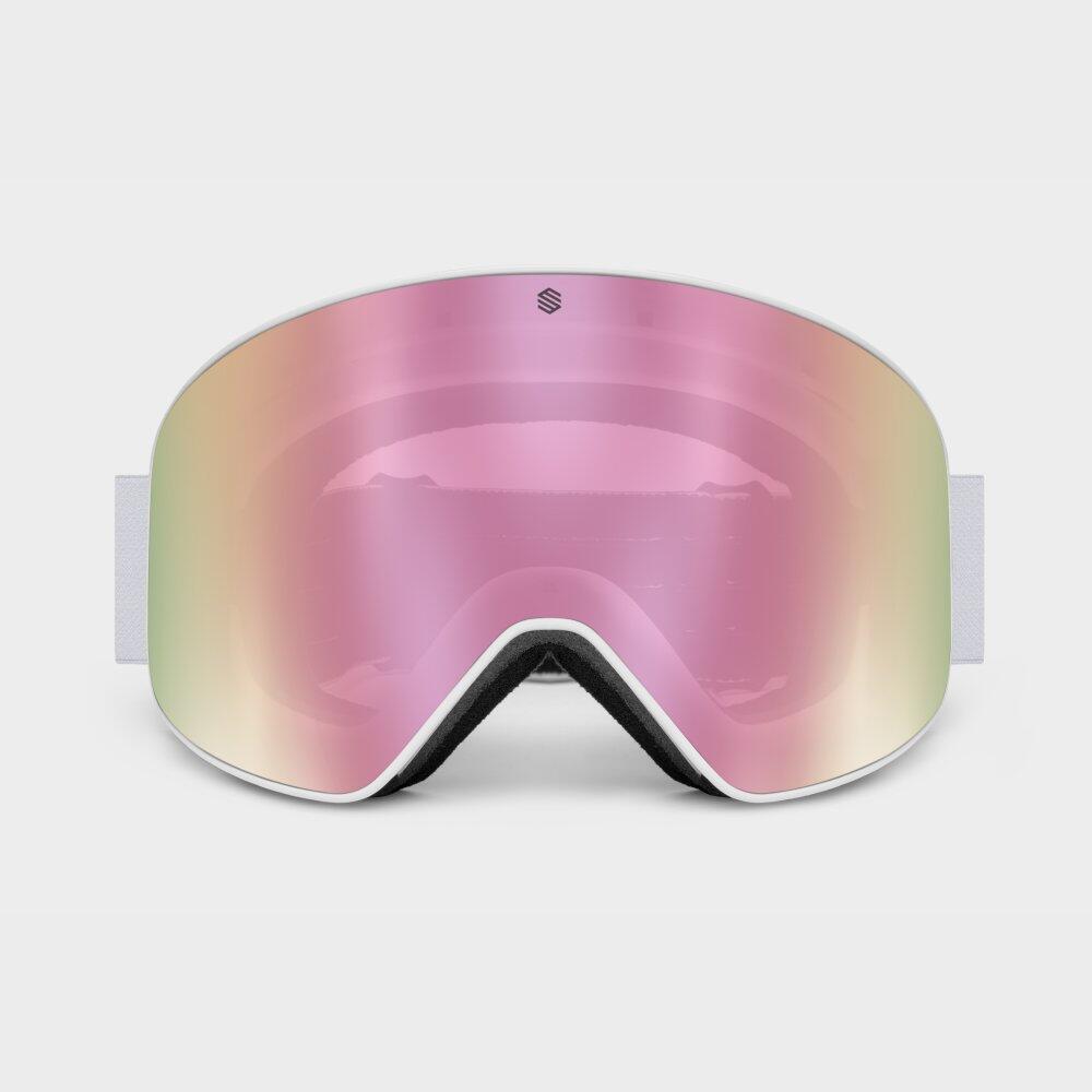 Máscara de ski Desportos de inverno Homem e mulher GX Névé Rosa 2/7